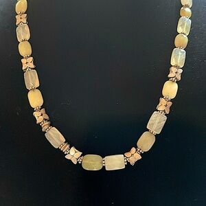 Beautiful Faceted Lemon and Pineapple Quartz with Thai and Bali Silver N…